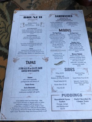 Menu photo 1 Cosy Club Cardiff, CRF