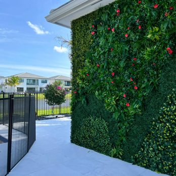 Instagreen - a view of a green wall on the side of a house - Artificial Turf Near Me - Davie, Florida Instagreen - a view of a green wall on the side of a house - Artificial Turf Near Me - Davie, Florida