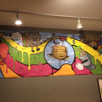 Three Sisters - Funky wall art. That sandwich gives me the creeps - Ice Cream & Frozen Yogurt Near Me - Providence, Rhode Island Three Sisters - Funky wall art. That sandwich gives me the creeps - Ice Cream & Frozen Yogurt Near Me - Providence, Rhode Island