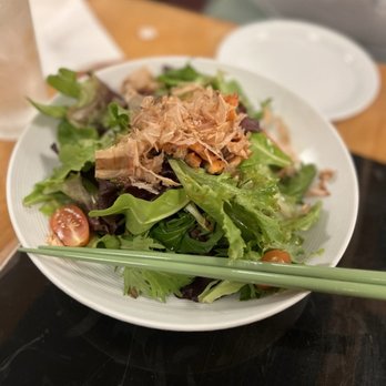 Izakaya Akatsuki - salmon skin salad = $12 - Noodles Near Me - Gardena, California