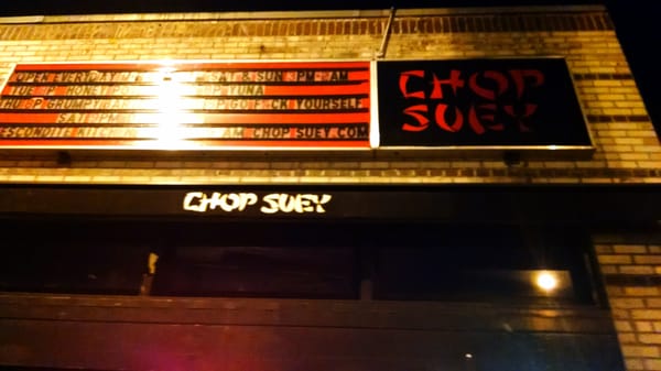 Chop Suey by null