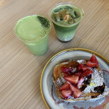 Offbeat Coffee - twice matcha, banana bread matcha, black sesame french toast - Coffee & Tea Near Me - Sacramento, California