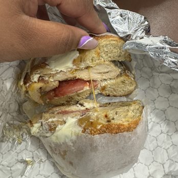 Boss Bagel - Yardbird bagel w/o avocado - Bagels Near Me - San Antonio, Texas