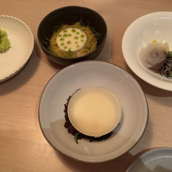 Moon Rabbit - Dessert selection - Curry, Durian, Mango, and Seaweed. - Vietnamese Near Me - Washington, DC, District of Columbia