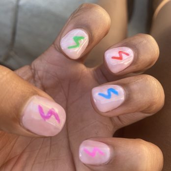 Lowry Nail Spa  - The nails I got - Nail Salons Near Me - Denver, Colorado
