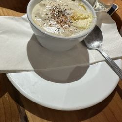 Upstairs Bar and Grill - Clam chowder
