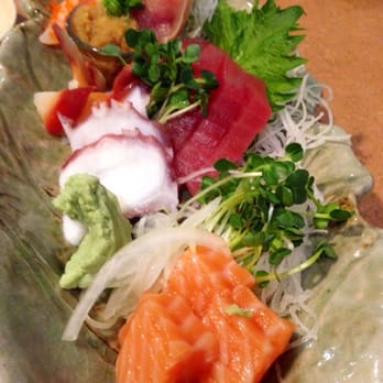 Tokkuri-Tei - Joe Moroiawase (includes 9 sashimi cuts and miso soup) $27 - Sushi Bars Near Me - Honolulu, Hawaii Tokkuri-Tei - Joe Moroiawase (includes 9 sashimi cuts and miso soup) $27 - Sushi Bars Near Me - Honolulu, Hawaii