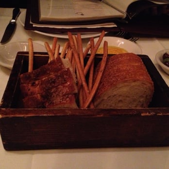 Becco - complimentary bread stack - Italian Near Me - New York, New York