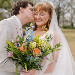 Wilson Flowers & Market - Bridal bouquet on day of wedding was STUNNING
