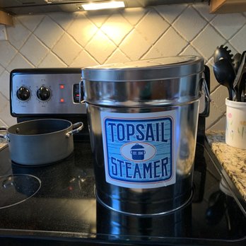 Topsail Steamer - Cooking in the provided pot. Like they say, "we provide the pot, you pick the spot!" - Seafood Near Me - Ocean City, New Jersey Topsail Steamer - Cooking in the provided pot. Like they say, "we provide the pot, you pick the spot!" - Seafood Near Me - Ocean City, New Jersey