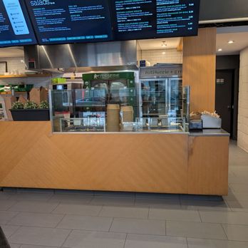 Flock Rotisserie + Greens - Electric menu switched too often for me but staff graciously handed me a laminated menu. - Salad Near Me - Toronto, Ontario