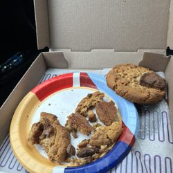 Insomnia Cookies - Burnt cookie
