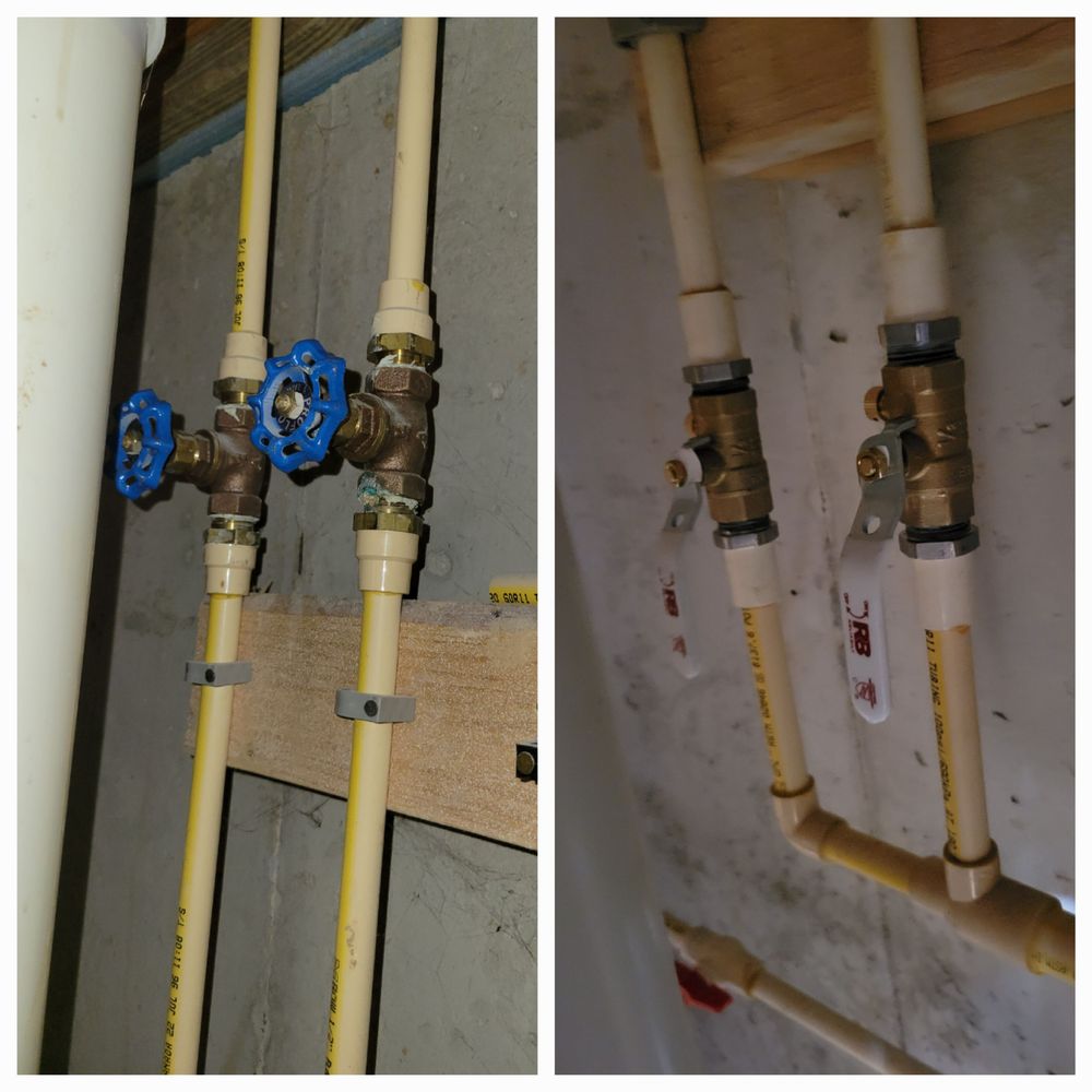 Slide of Kline's Plumbing