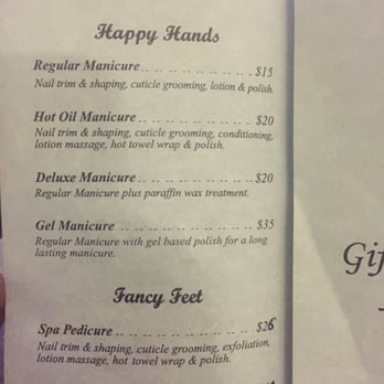 Ocean Nails & Spa - Menu - Nail Salons Near Me - Goleta, California Ocean Nails & Spa - Menu - Nail Salons Near Me - Goleta, California