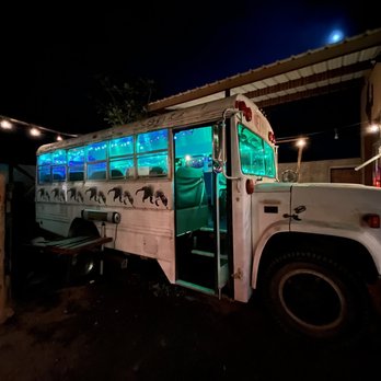 The short bus, nice and dry