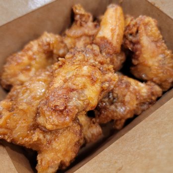 Daegu Chicken - Inside the box - Chicken Wings Near Me - Little Ferry, New Jersey