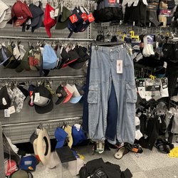 Clothes hung everywhere