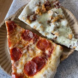 Gino & Joe's Pizza - Pepperoni and chicken bacon ranch
