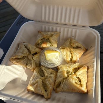 Beach Grub - Crab puffs - Seafood Near Me - Westport, Washington Beach Grub - Crab puffs - Seafood Near Me - Westport, Washington