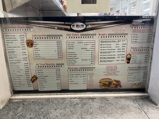 Menu photo 3 H & W Drive In Merced, CA Menu photo 3 H & W Drive In Merced, CA