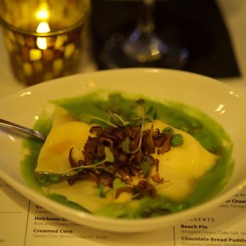 Chef's Table At the Edgewater - Ricotta and Goat cheese Ravioli - New American Near Me - Winter Garden, Florida