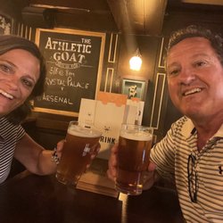 Old Golden Hen and local Pilsner drafts