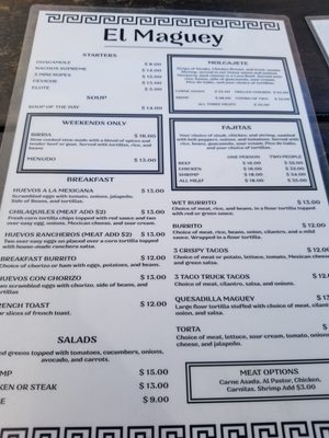 Menu photo 7 Taqueria El Maguey Modesto, CA Menu photo 7 Taqueria El Maguey Modesto, CA