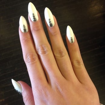 Mingle Nail Lounge - beautifully placed Swarovski stones by Madison. - Day Spas Near Me - Philadelphia, Pennsylvania Mingle Nail Lounge - beautifully placed Swarovski stones by Madison. - Day Spas Near Me - Philadelphia, Pennsylvania