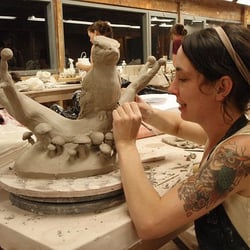 Haystack Mountain School of Crafts - Clay studio