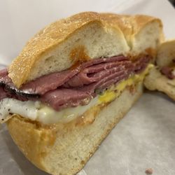 Hard Roll Deli - Pastrami, Egg, and Cheese $5.99