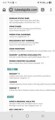 Menu photo 8 Duke's La Jolla La Jolla, CA Menu photo 8 Duke's La Jolla La Jolla, CA