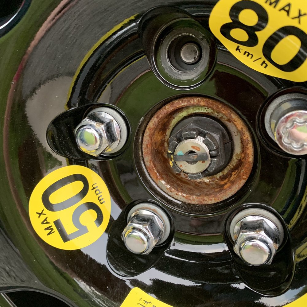 AnZ Towing - Donut with bolt they broke off - Towing Near Me - Columbia, Maryland