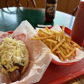 Mustard's Chicago Style Eatery - Wrigley Field Fire Dog, fries - Hot Dogs Near Me - Los Alamitos, California Mustard's Chicago Style Eatery - Wrigley Field Fire Dog, fries - Hot Dogs Near Me - Los Alamitos, California