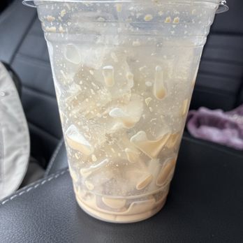 Coffee Break Cafe - cup completely full of ice - Cafes Near Me - Eastpointe, Michigan