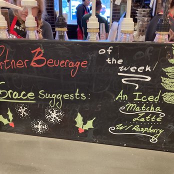 Starbucks - a blackboard with a sign for the week of the week - Coffee & Tea Near Me - Bridgeville, Pennsylvania Starbucks - a blackboard with a sign for the week of the week - Coffee & Tea Near Me - Bridgeville, Pennsylvania