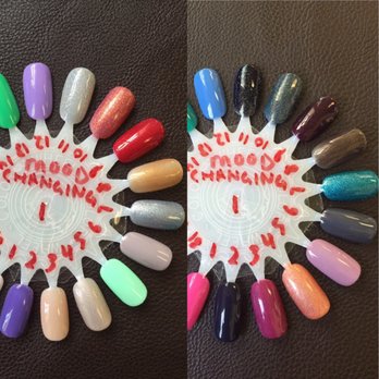 Envy Nails - New mood changing colors! Over 20 different colors. 2 colors in 1 - Nail Salons Near Me - Fairport, New York