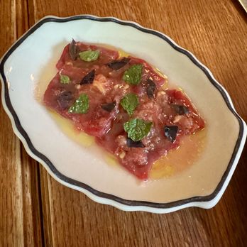 Wayside Tavern - Tuna Crudo - New American Near Me - Portland, Maine Wayside Tavern - Tuna Crudo - New American Near Me - Portland, Maine