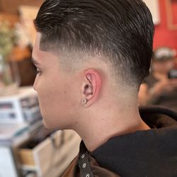 Little Old Town Hair Saloon - Medium drop fade