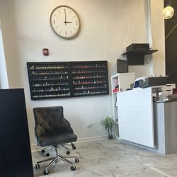 Luscious Nails Salon - Interior- polish colors