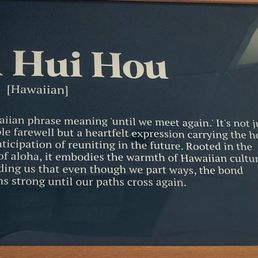 A Hui Hou A Hui Hou