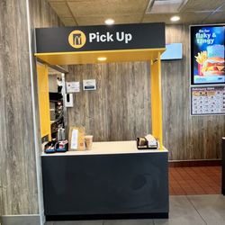 McDonald's - Pick up area for all orders.