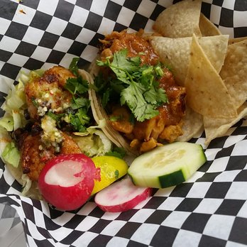 Thai Mex Cocina - Chicken satay and garlic shrimp tacos. Yum! - Food Trucks Near Me - Los Angeles, California Thai Mex Cocina - Chicken satay and garlic shrimp tacos. Yum! - Food Trucks Near Me - Los Angeles, California