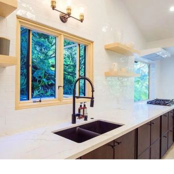 Pacific Coast - a kitchen with a sink and a window - General Contractors Near Me Pacific Coast - a kitchen with a sink and a window - General Contractors Near Me