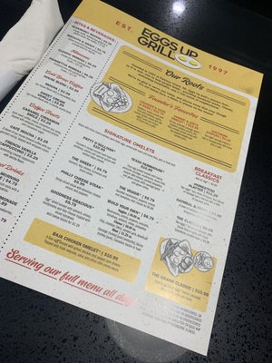 Menu photo 1 Eggs Up Grill Sumter, SC Menu photo 1 Eggs Up Grill Sumter, SC