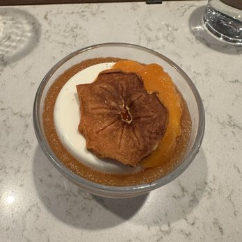 ikigai - Seasonal panna cota with persimmon - Sushi Bars Near Me - Los Angeles, California ikigai - Seasonal panna cota with persimmon - Sushi Bars Near Me - Los Angeles, California