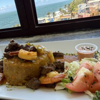 La Garita - Shrimp and steak Mofongo - Puerto Rican Near Me - San Juan, Puerto Rico La Garita - Shrimp and steak Mofongo - Puerto Rican Near Me - San Juan, Puerto Rico