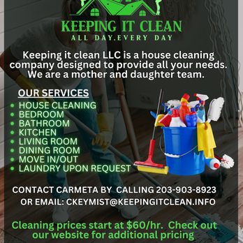 Keeping it clean LLC - Home Cleaning Near Me - Bridgeport, Connecticut Keeping it clean LLC - Home Cleaning Near Me - Bridgeport, Connecticut
