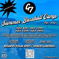 Game Seven - Baseball Youth Summer Camp