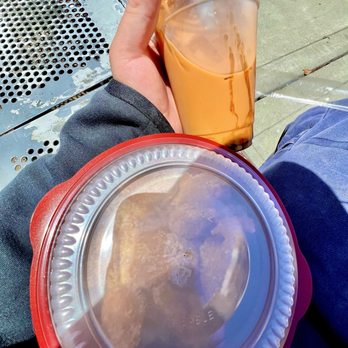 Quickly - Spicy chicken rice bowl/ Thai milk tea - Bubble Tea Near Me - Pleasanton, California Quickly - Spicy chicken rice bowl/ Thai milk tea - Bubble Tea Near Me - Pleasanton, California