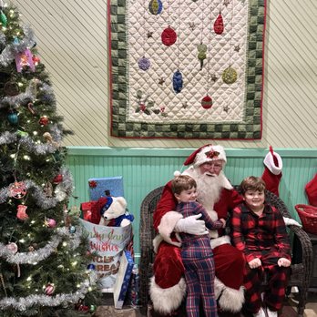 Florida Railroad Museum - Santa!!!! Highlight of the Polar Express experience. Get in line immediately! - Museums Near Me - Parrish, Florida